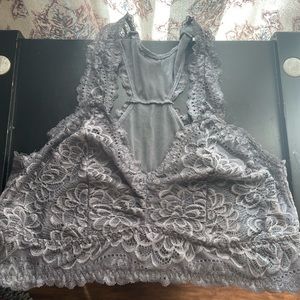 Gray Torrid Lace Bralette